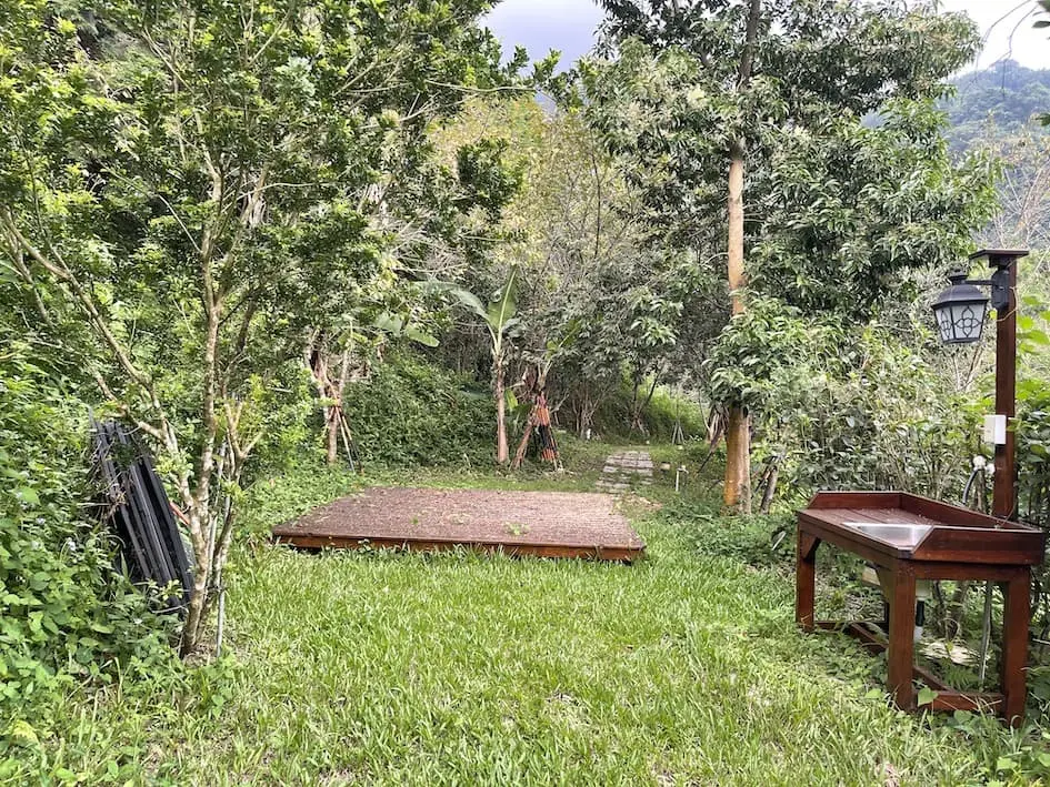 櫻花之盡木棧板營 (3 ~ 4 帳包區) - 詳細設施照片