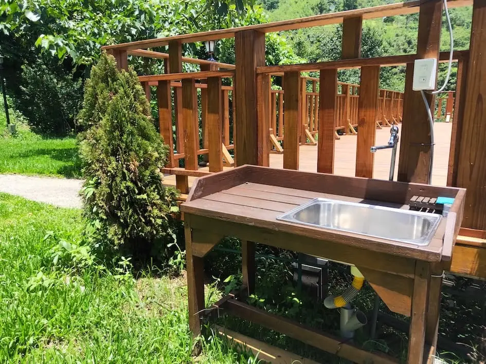 櫻花之盡木棧板營 (3 ~ 4 帳包區) - 詳細設施照片