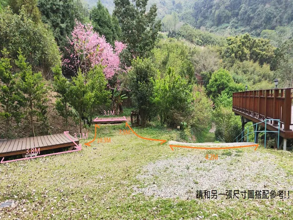 櫻花之盡木棧板營 (3 ~ 4 帳包區) - 客房內部設施